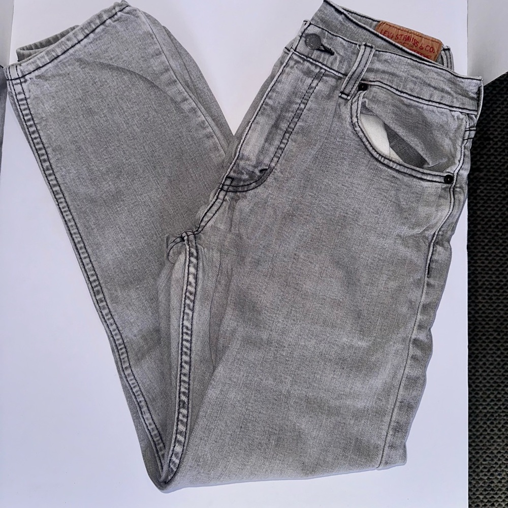 Men’s Levi Gray Denim Jeans 32x32 512